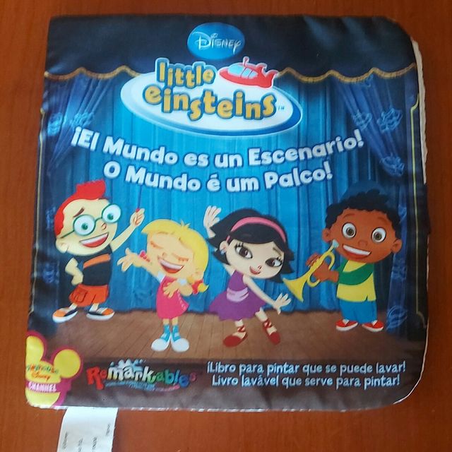 Libro lavable Disney Famosa . colorear