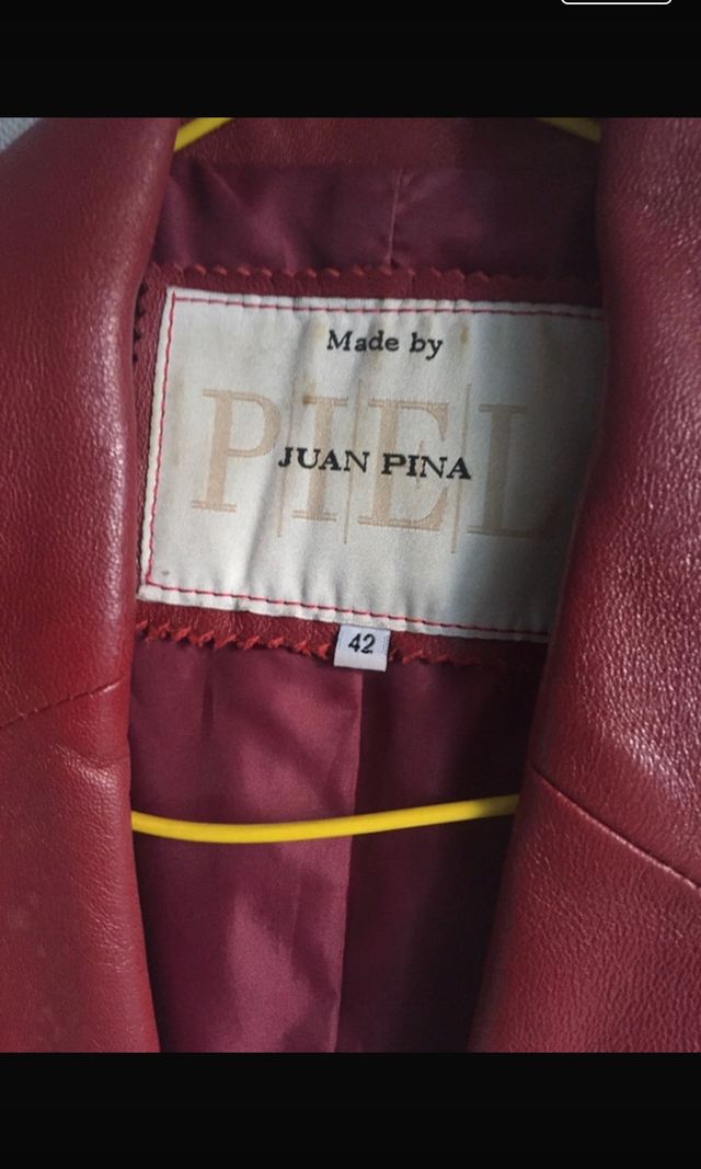 abrigo largo de piel