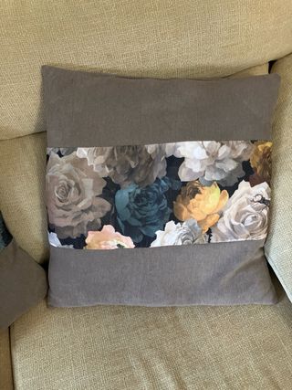 lote 2 cojines y relleno 50x50 cm