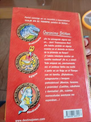 Gerónimo Stilton viaje en el tiempo 