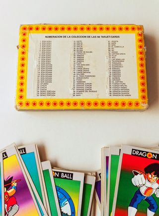 DRAGON BALL COMPLETA! 1a COLECCIÓN CARTAS CON CAJA
