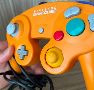 Controller Joystick Nintendo Gamecube Orange Buone