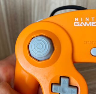 Controller Joystick Nintendo Gamecube Orange Buone