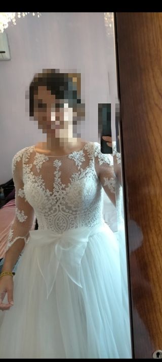 Traje de novia aire Barcelona 