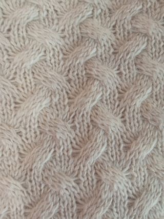 Jersey de invierno en color beige