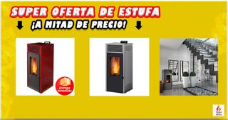 SUPEROFERTA ESTUFA INES 50%