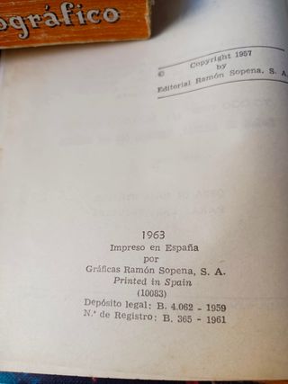 Diccionario español vintage