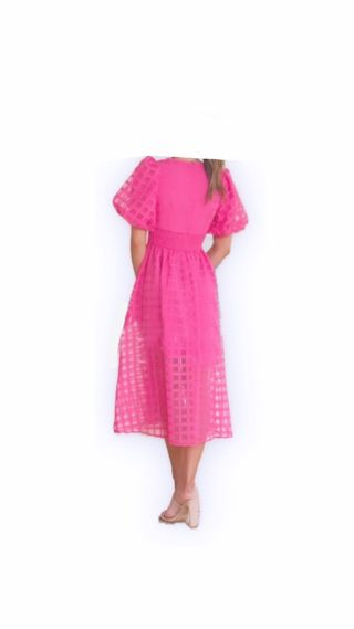 Vestido Evento Fucsia