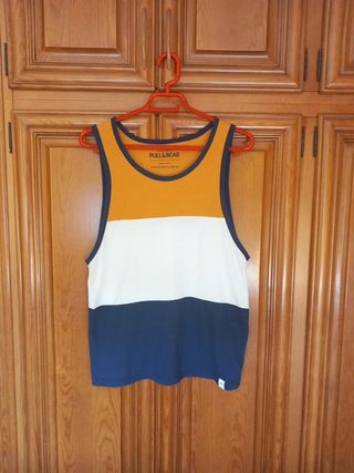Camiset sin mangas tricolor