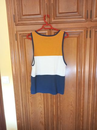 Camiset sin mangas tricolor