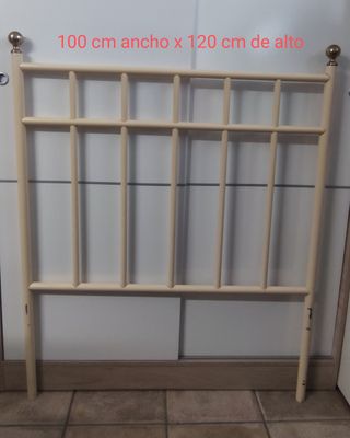Cabecero de forja, cama de 90