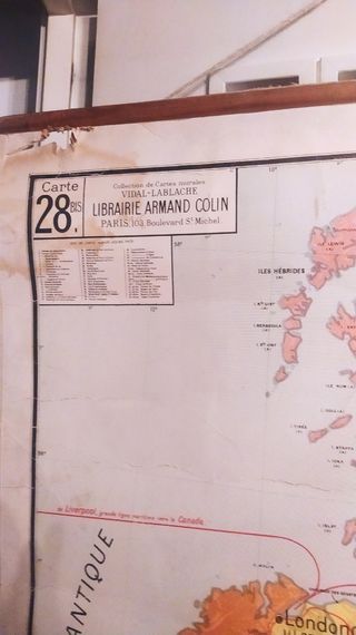 Mapa 28 colección Vidal-Lablache