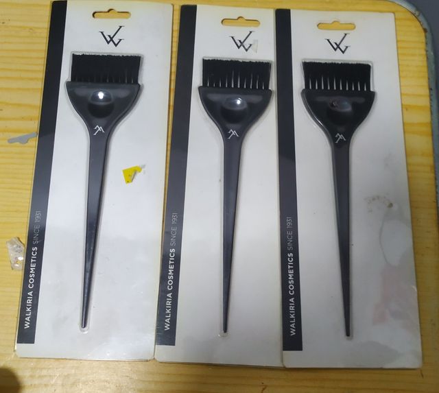 Paletina para dar el tinte del pelo