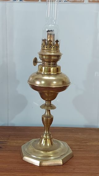 QUNQUE DE BRONCE TORNEADO DE PROCEDENCIA FRANCESA