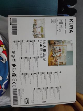Cortina cama Kura Ikea