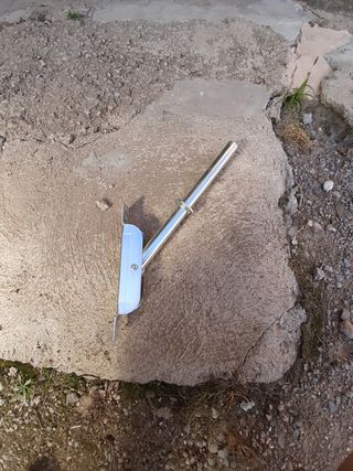 Pieza apuntalar inclinado