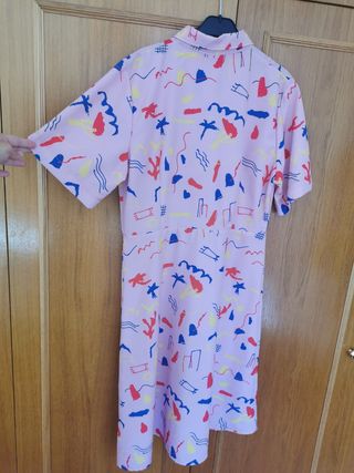 Vestido midi estilo vintage BAMBAM