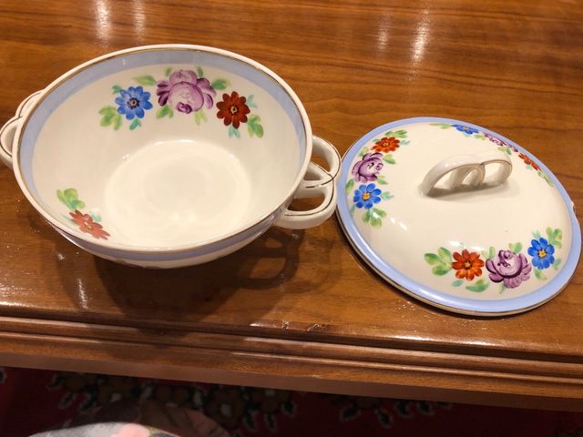 2 juegos de consomé vintage