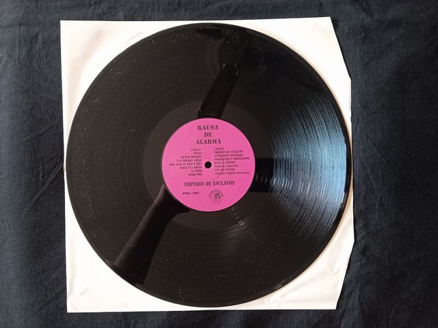 Vinilo Kausa de Alarma "Imperio de Esclavos"