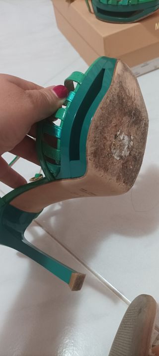 Sandali col tacco firmate