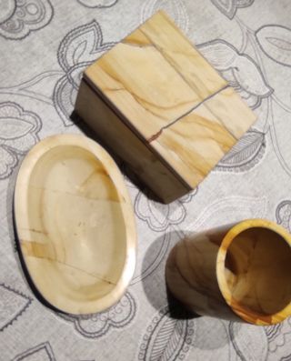 Juego tocador alabastro