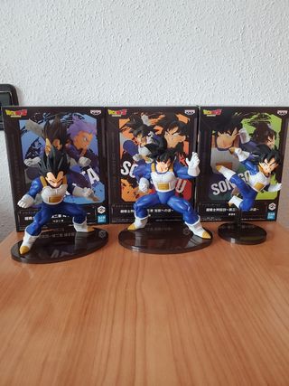 Goku Gohan y Vegeta Chosenshiretsuden
