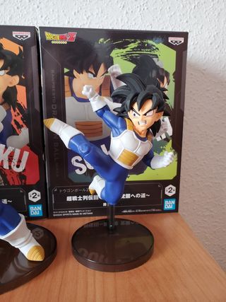 Goku Gohan y Vegeta Chosenshiretsuden