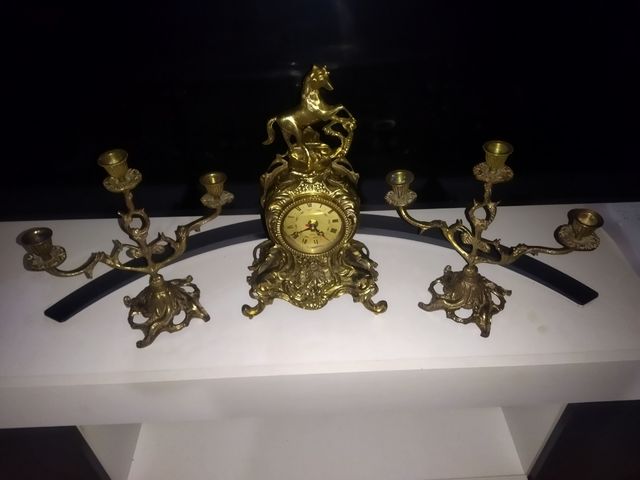 Set in bronzo antico