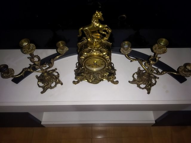 Set in bronzo antico