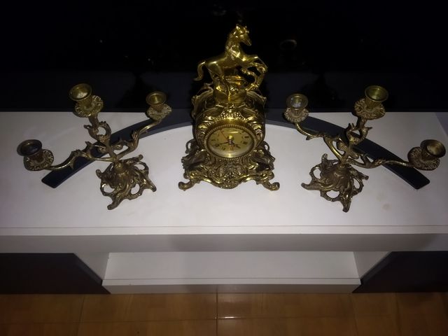 Set in bronzo antico