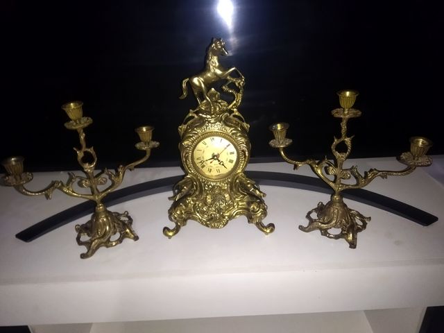 Set in bronzo antico