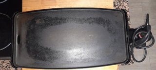 Plancha eléctrica asador