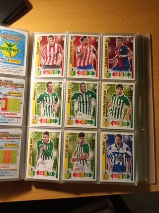 Cromos Adrenalyn 2015-2016 y 2012-2013