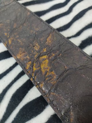 Correa HorrorStrap 100% cuero guitarra bajo