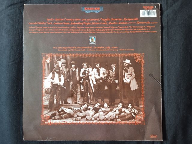 Vinilo de Eagles "Desperado", Edición Francia