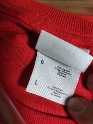 Camiseta selección española talla L