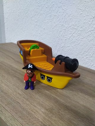 Playmobil 123 barco pirata