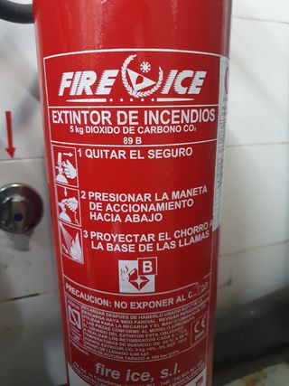 Extintor co2 5 kg