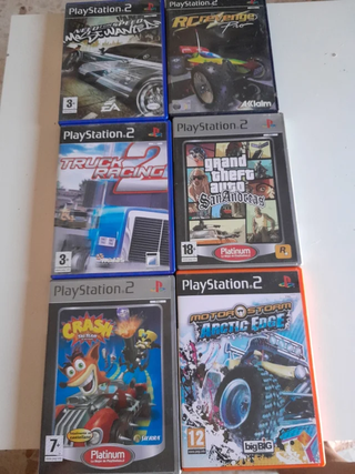 Juegos ps2 varios buen estado 