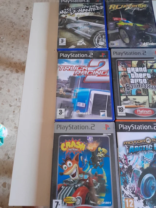 Juegos ps2 varios buen estado 