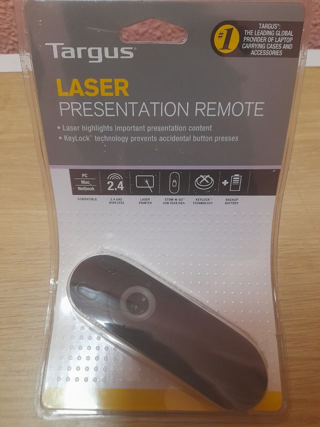 Targus presentador láser, control remoto