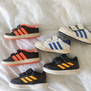 Lote 3 zapatillas ADIDAS talla 20 primeros pasos