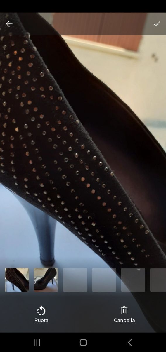 scarpe decollete' nere 