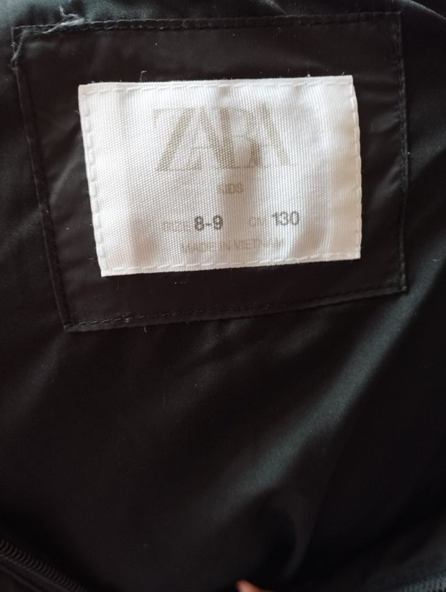 Moderno Plumífero de Zara 