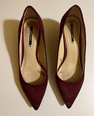 zapato grante efecto ante