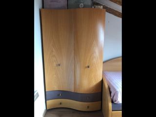 dormitorio juvenil, cama nido, amario, escritorio