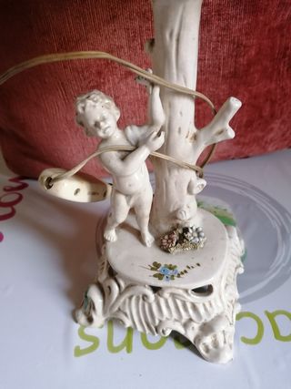 Lampada vintage ceramica alt 40 cm