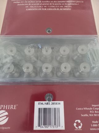 Pomos (Botones) de lujo para armario o cajoneras