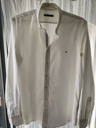 Camisa Blanca Hombre Purificación García 