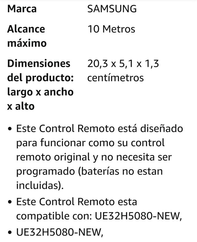 Telecomando TV Samsung